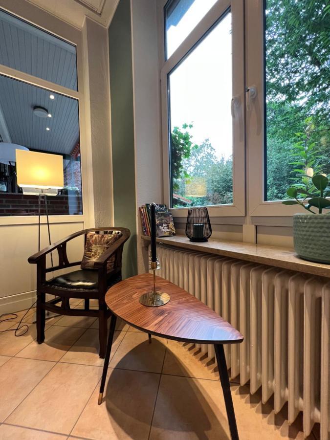 Aussergewoehnliches Haus Mit Sauna, Kamin Und Garten วิลเฮล์มฮาเฟน ภายนอก รูปภาพ